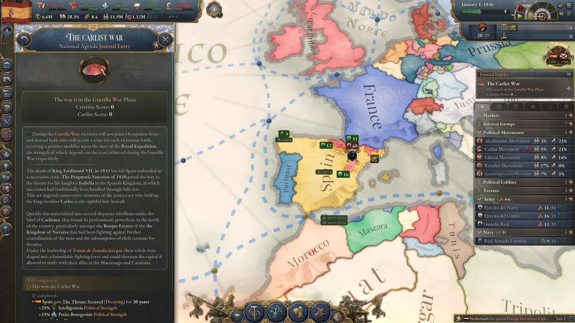 Victoria 3: Iberian Twilight - Immersion Pack Screenshot 0