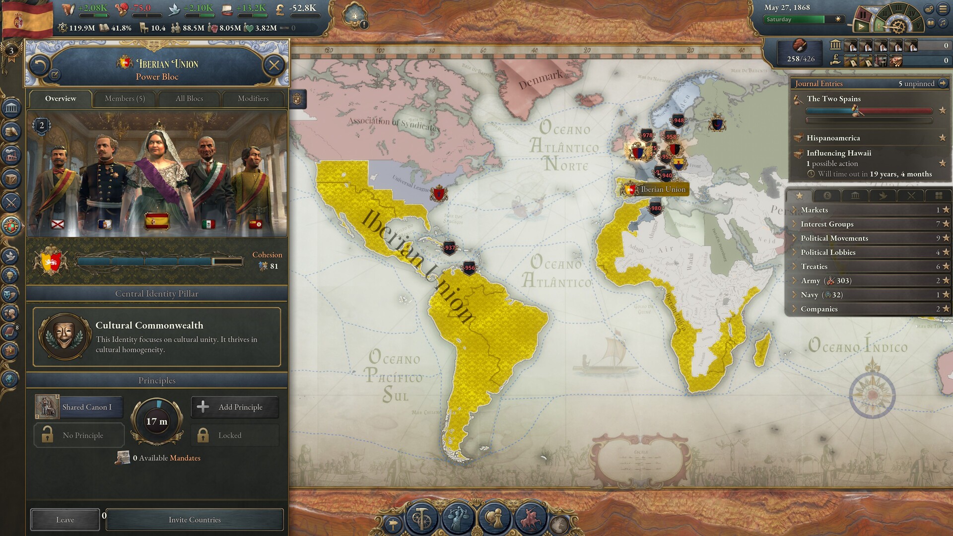 Victoria 3: Iberian Twilight - Immersion Pack Screenshot 1