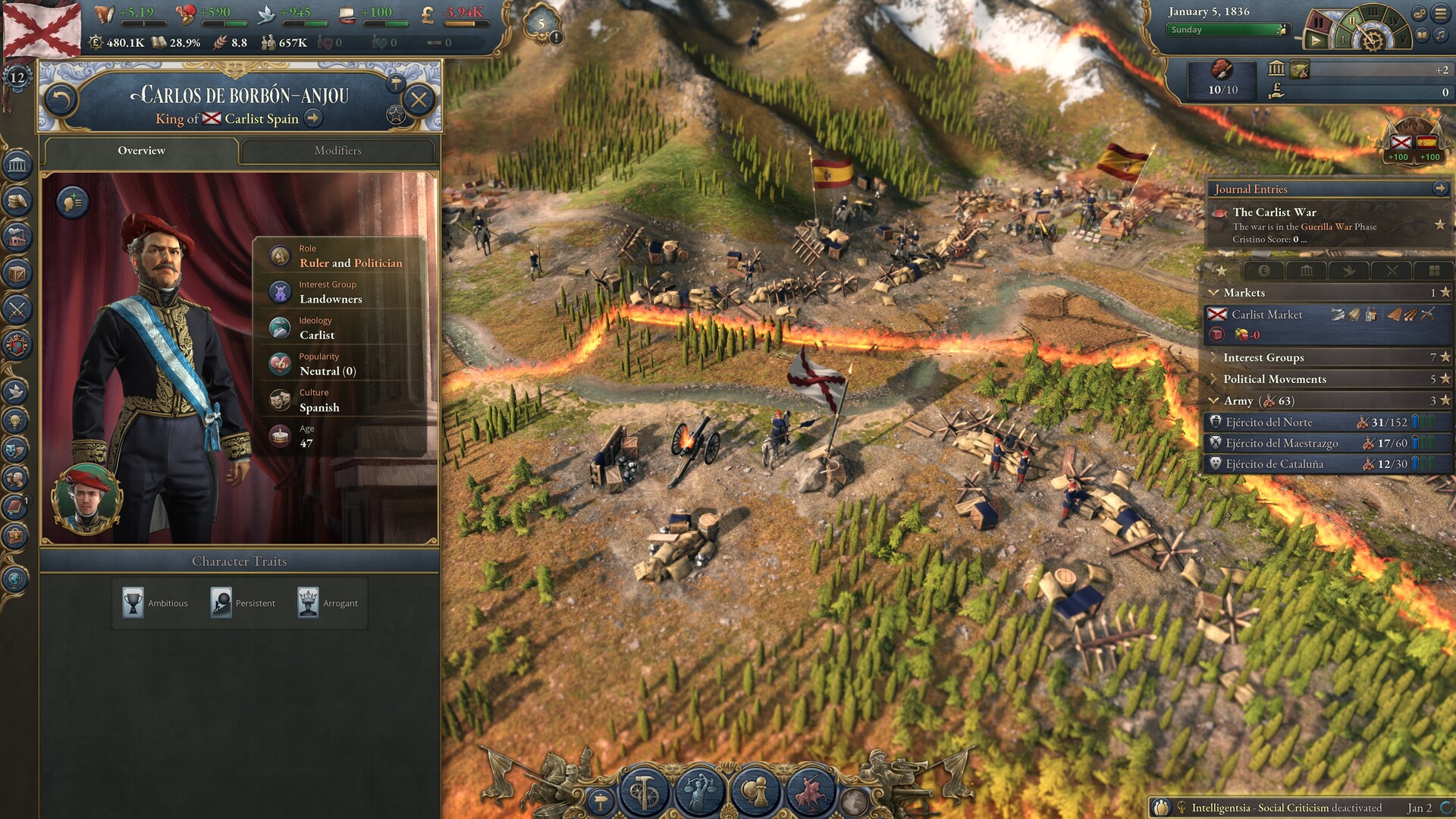 Victoria 3: Iberian Twilight - Immersion Pack Screenshot 2