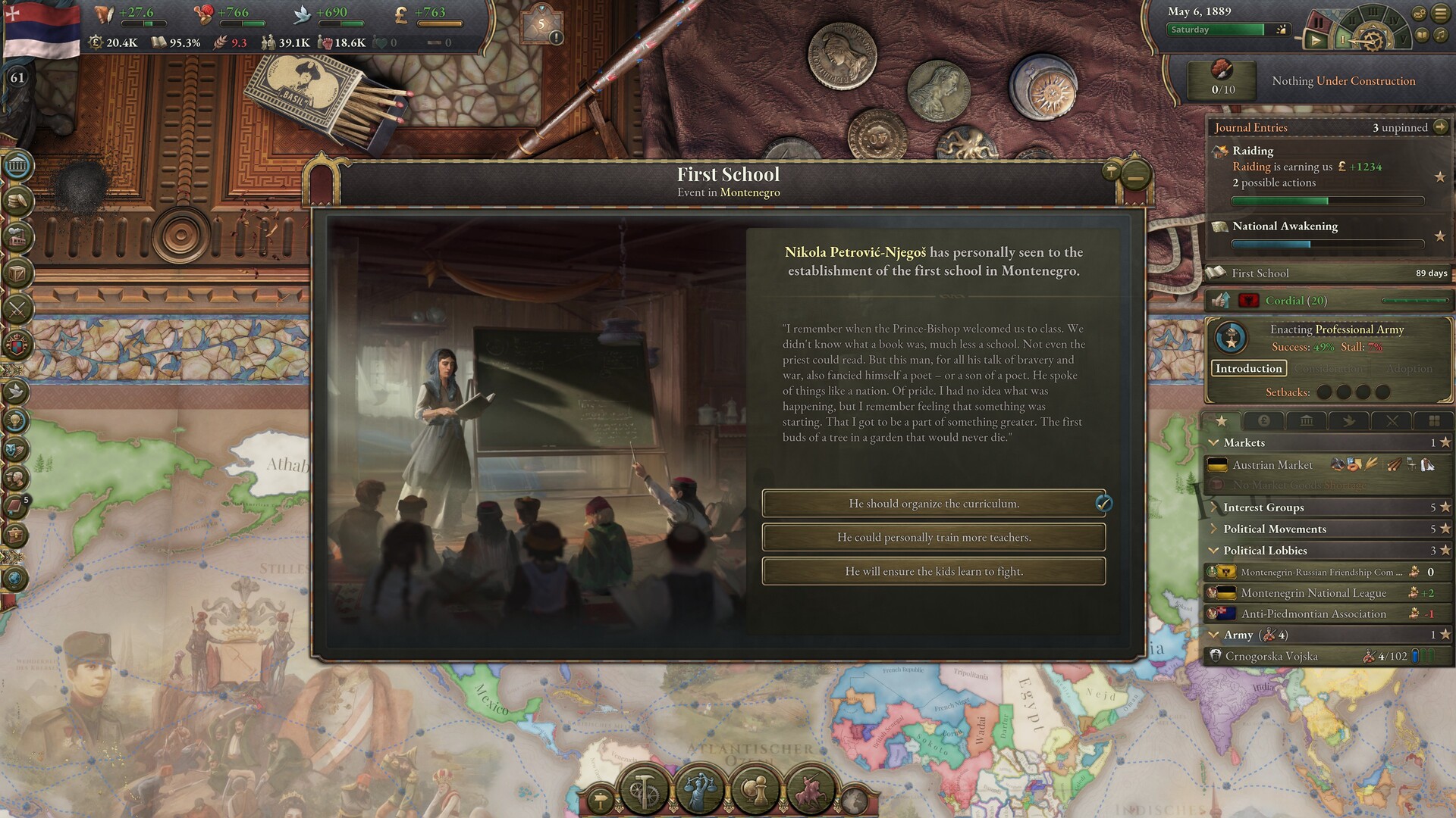 Victoria 3: National Awakening - Immersion Pack Screenshot 9