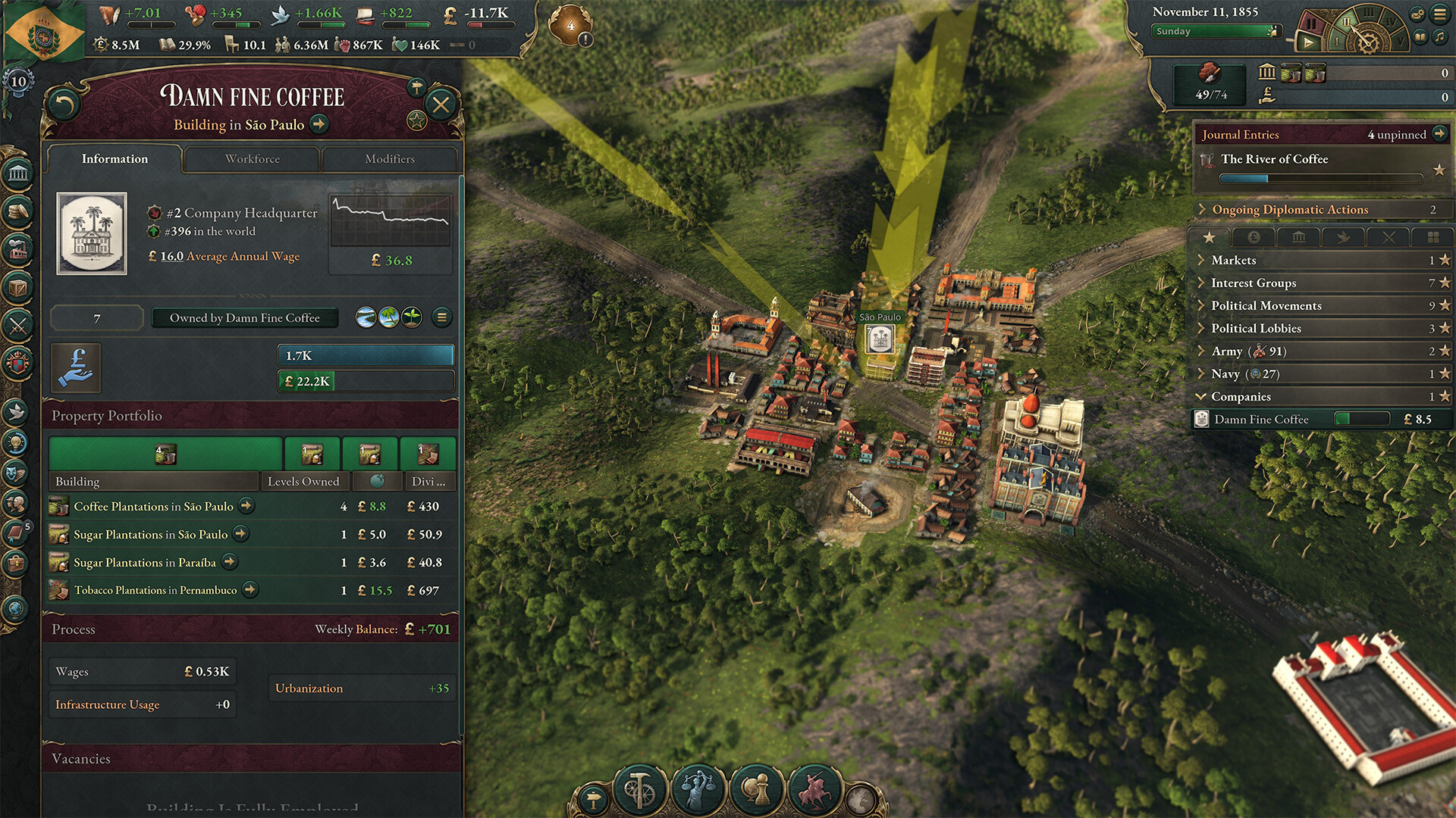 Victoria 3: Charters of Commerce - Mechanics Pack Screenshot 0
