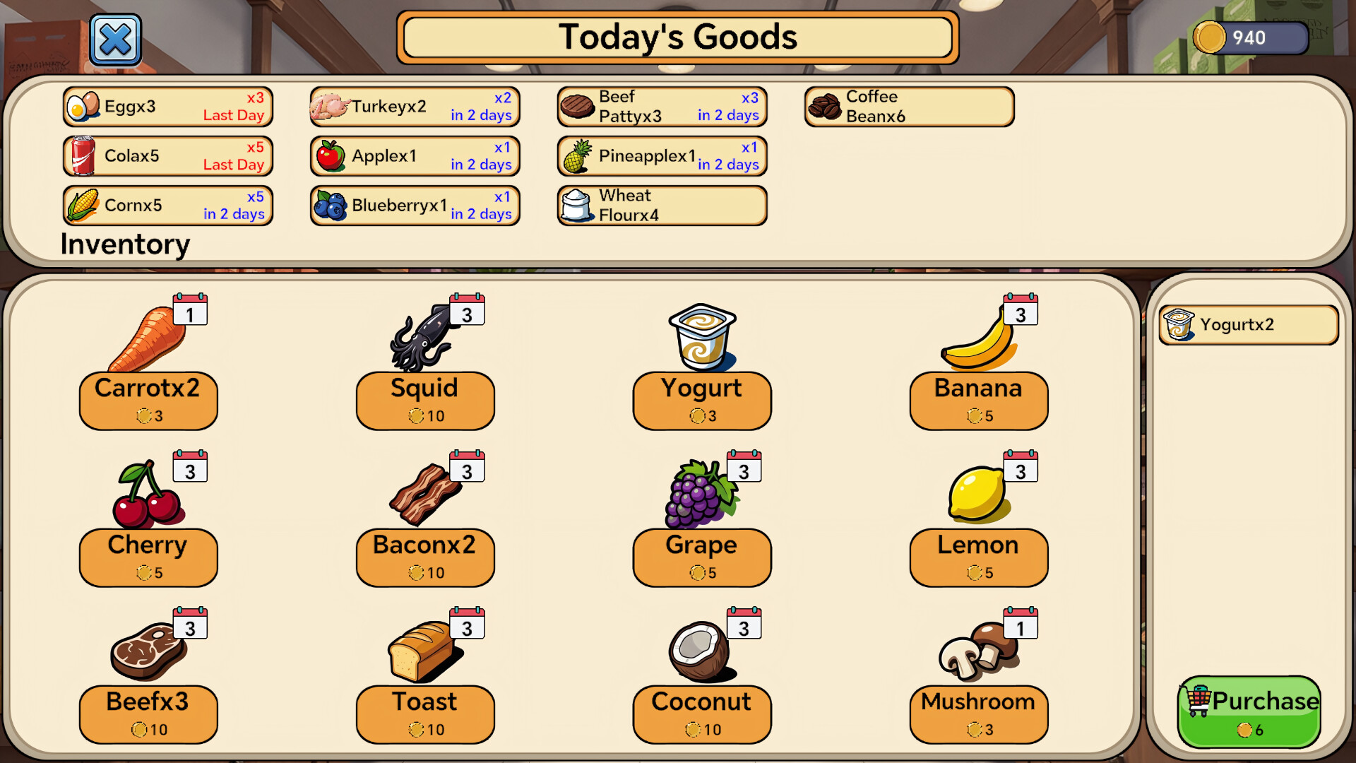 Today's Menu Screenshot 3