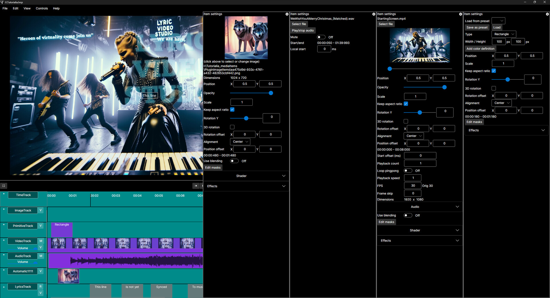 Lyric Video Studio Screenshot 3