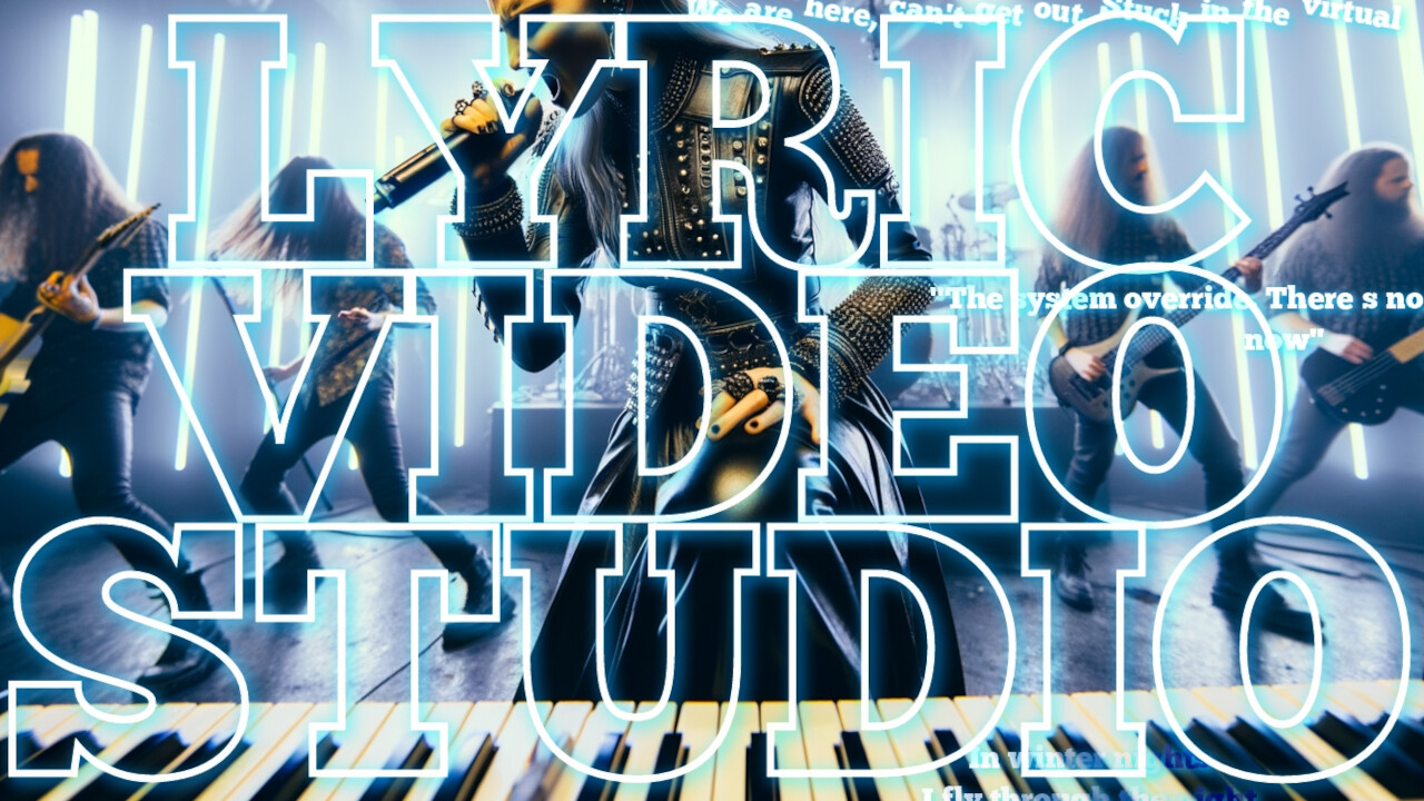 Lyric Video Studio Demo Screenshot 0