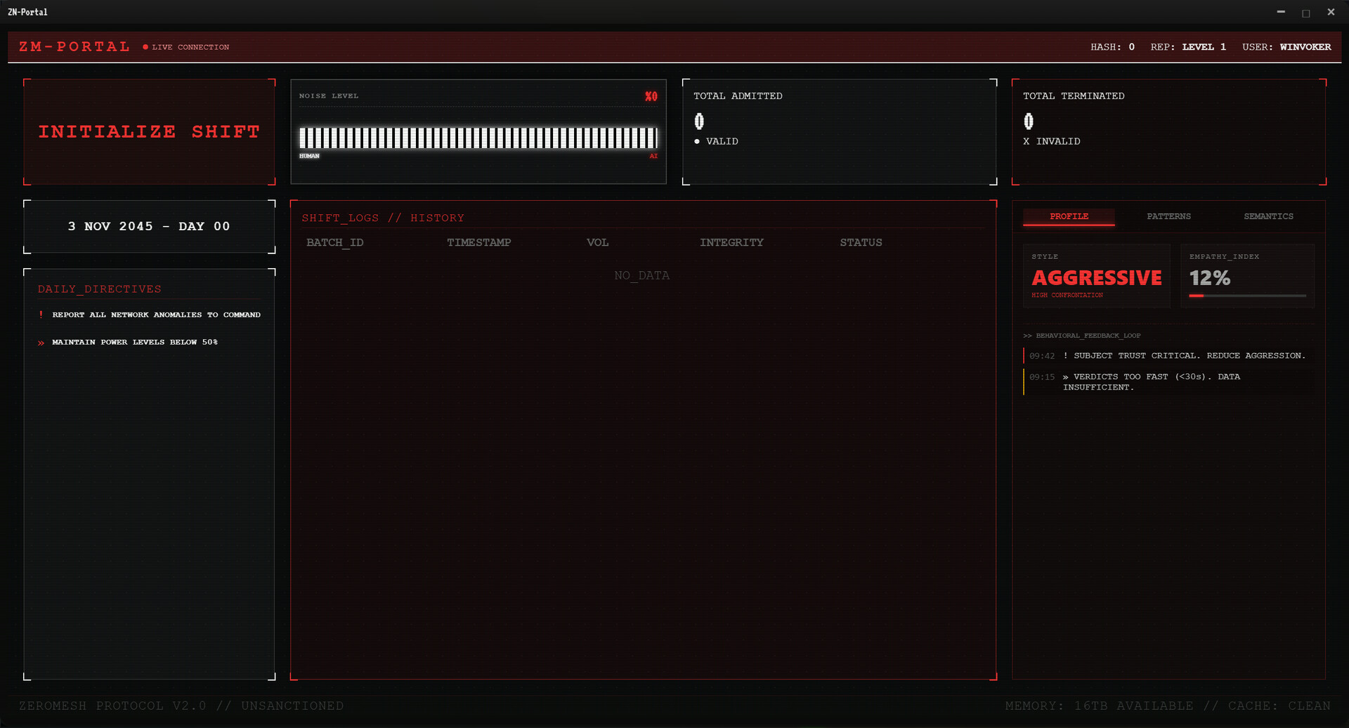 ZeroPrompt Screenshot 2