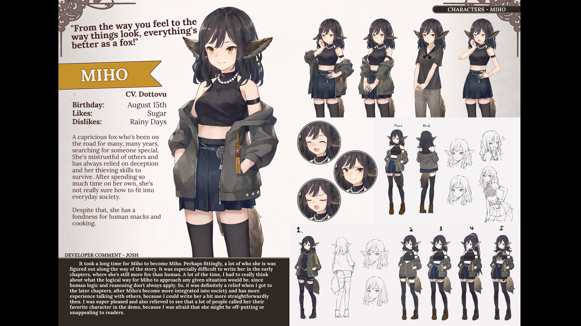 Please Be Happy - Official Artbook Screenshot 2