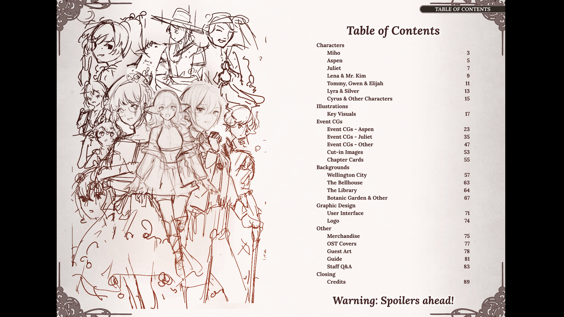 Please Be Happy - Official Artbook Screenshot 1