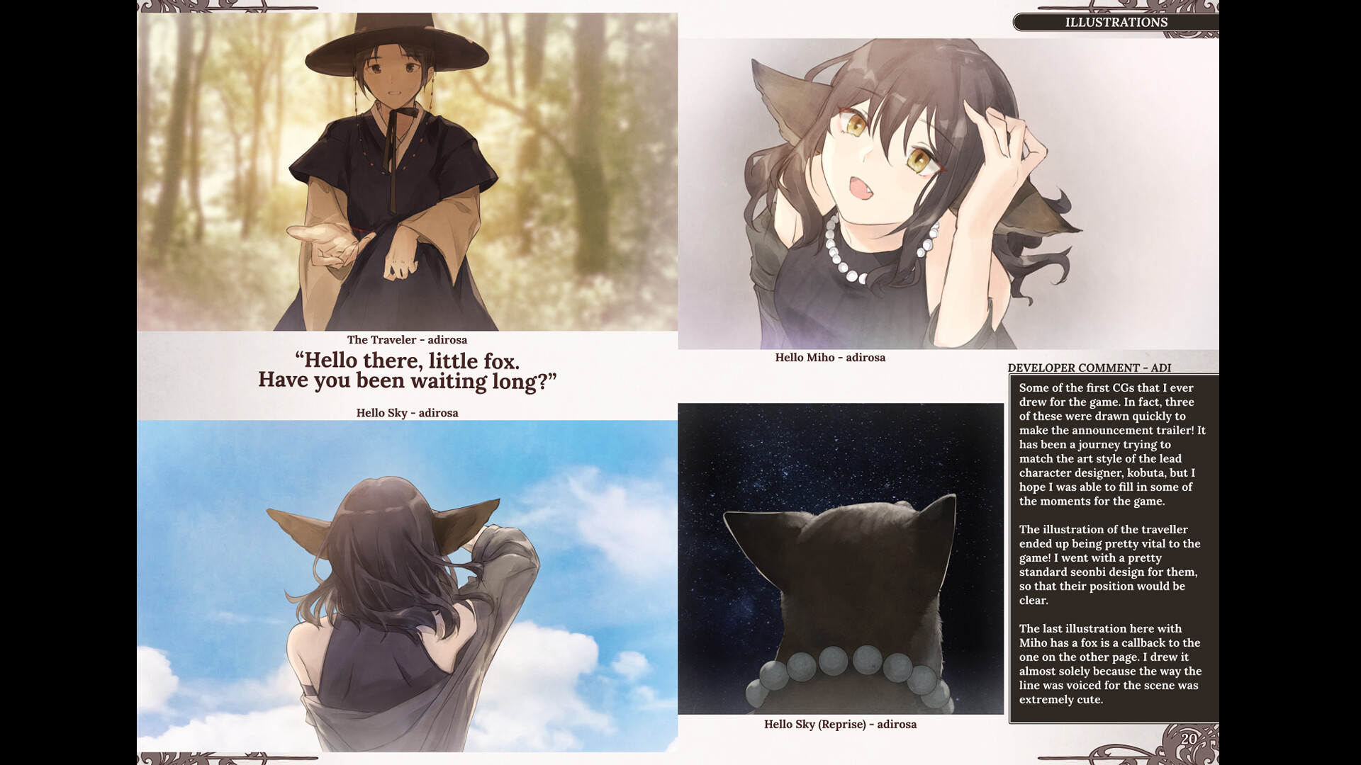 Please Be Happy - Official Artbook Screenshot 4