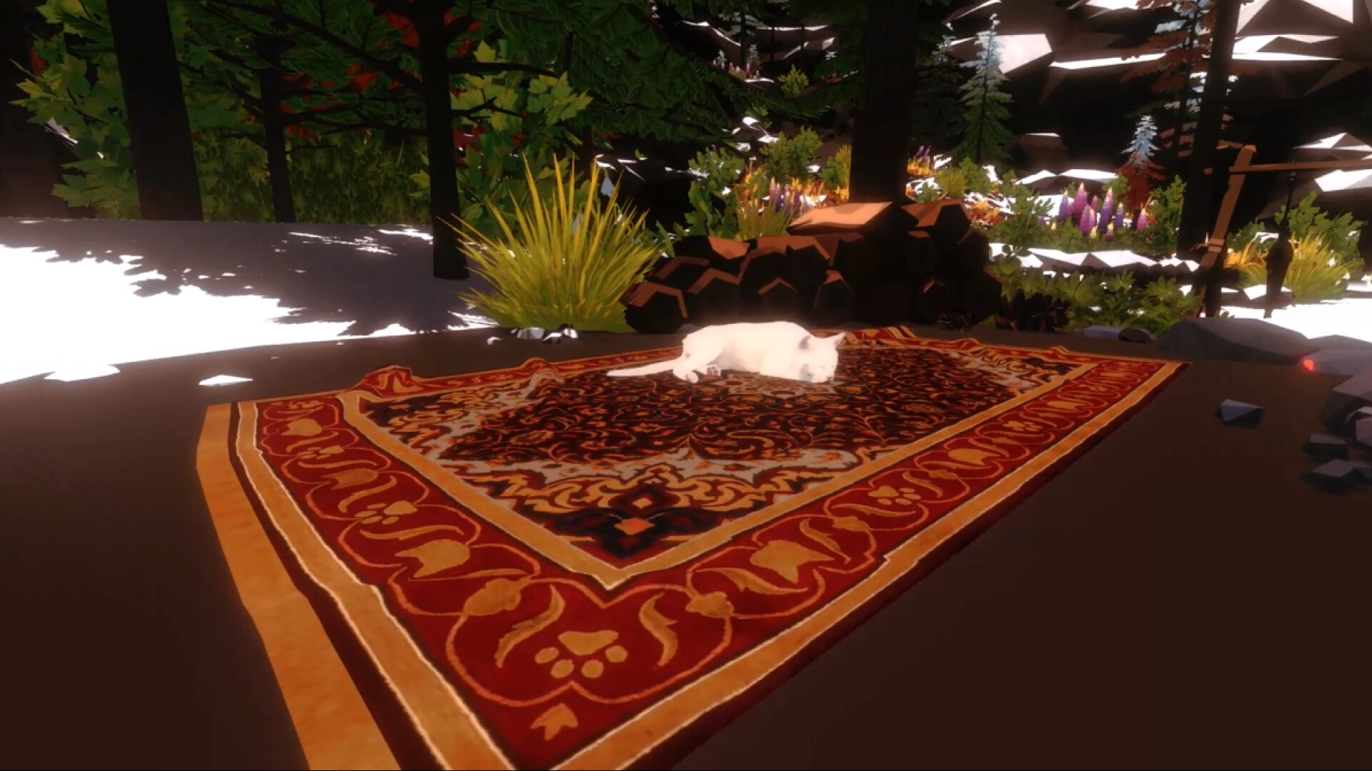Campfire with Cat - Supporter Pack Screenshot 0