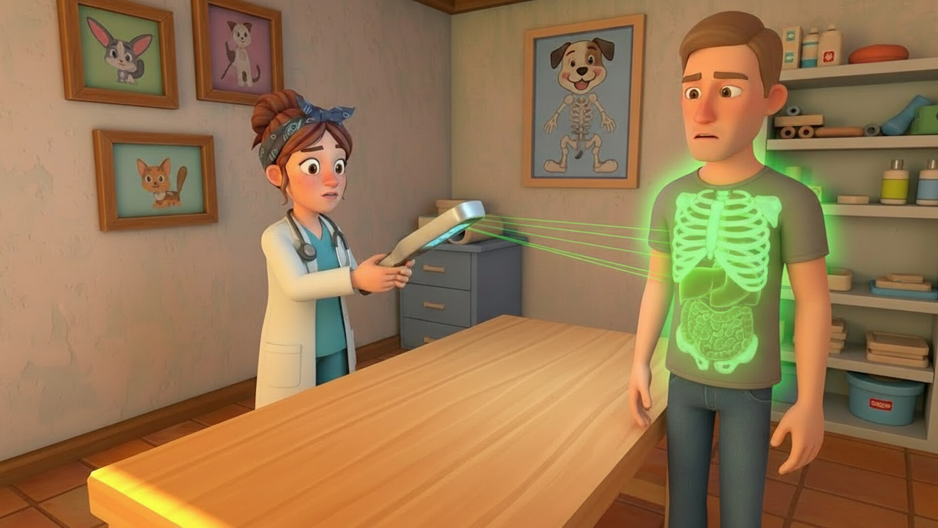X-Ray Pet Hospital Screenshot 0