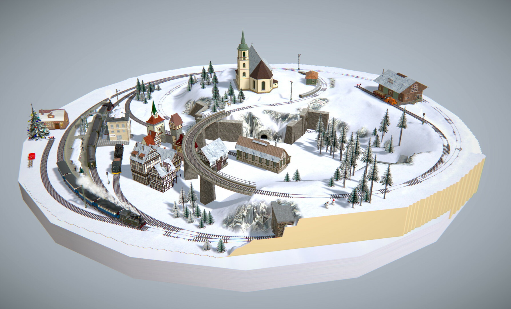 3D Train Studio V9 Screenshot 1