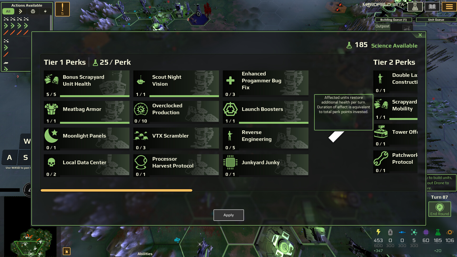 Mordfield Command Screenshot 2