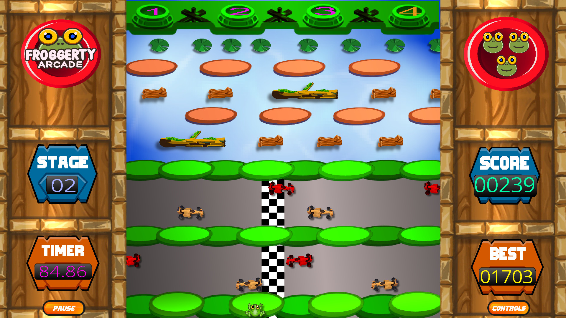 Froggerty Arcade (Triple Game Pack) Screenshot 3