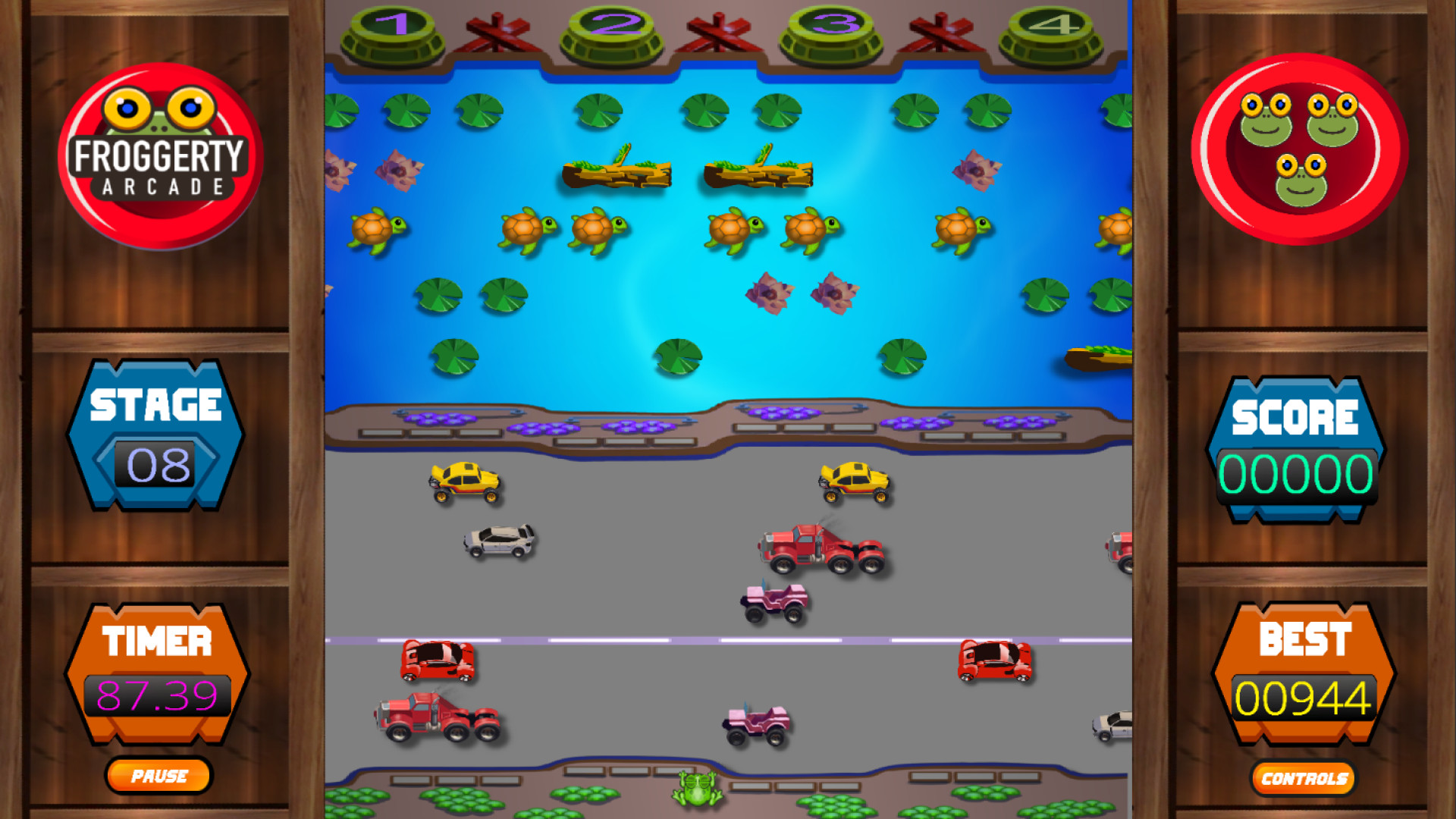 Froggerty Arcade (Triple Game Pack) Screenshot 6