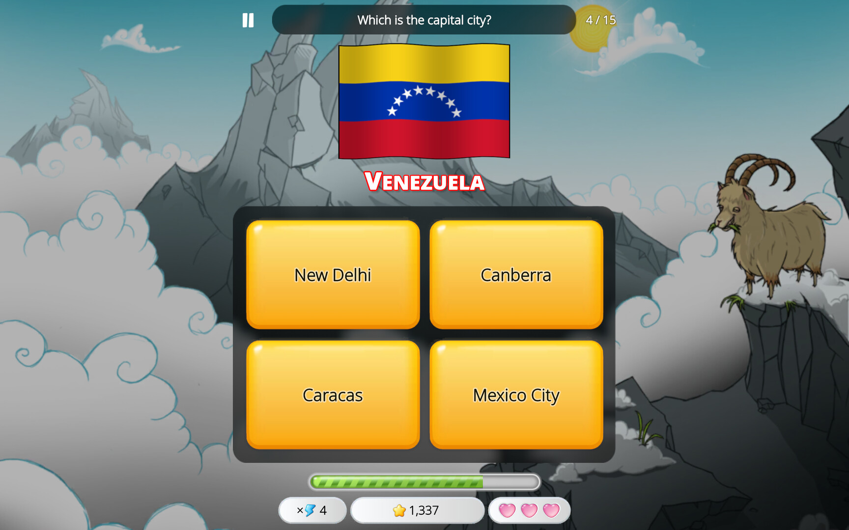 World Capitals Quizzer Screenshot 0