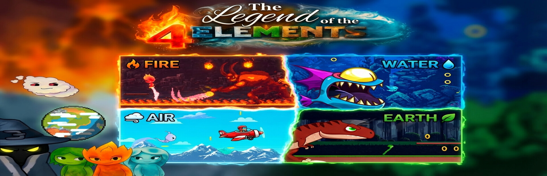 The Legend of the 4 Elements Screenshot 0