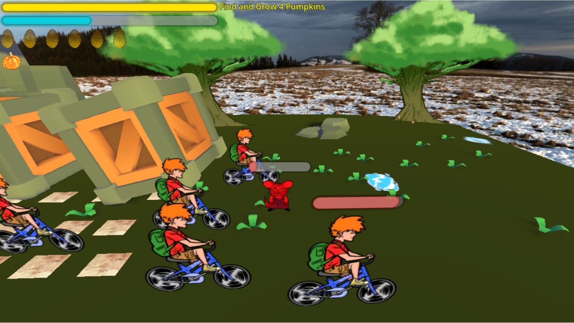 Pushing Kids Off Bikes Screenshot 0