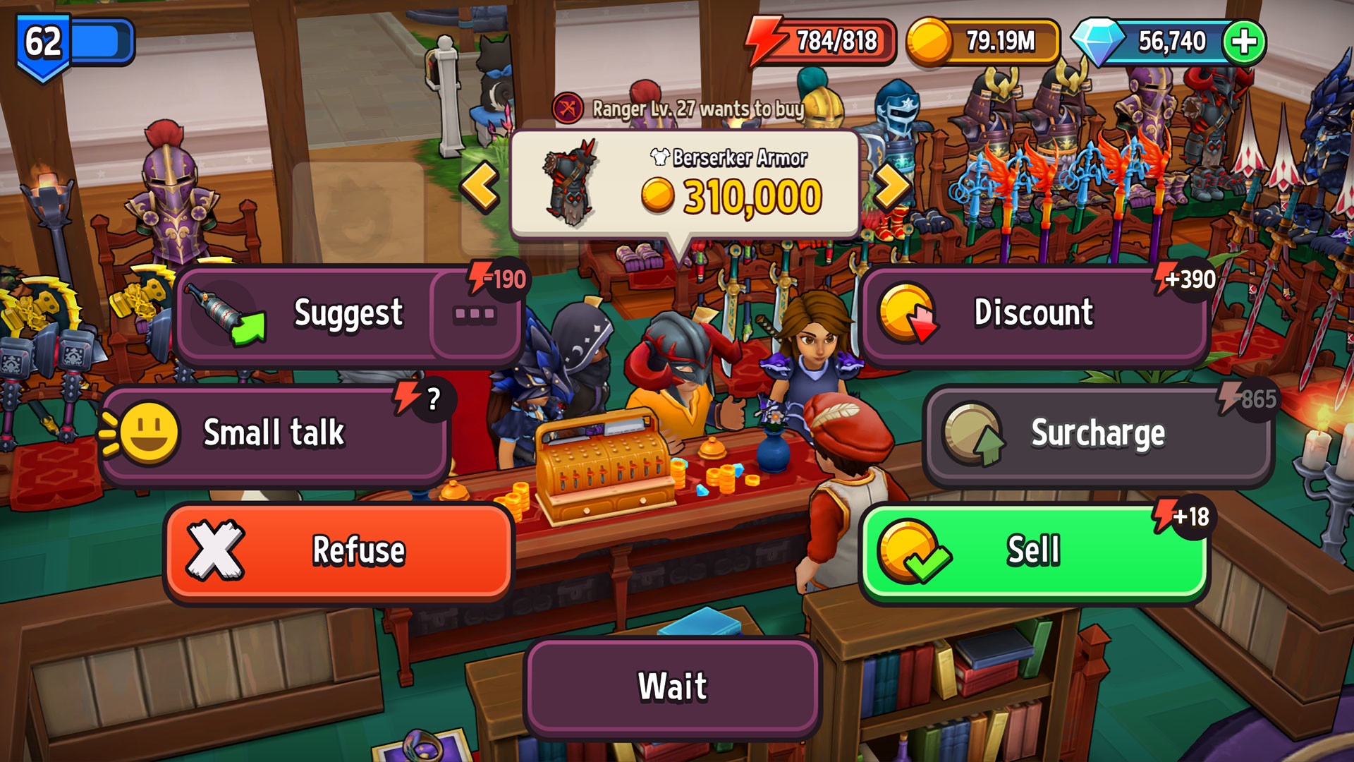 Shop Titans Screenshot 1