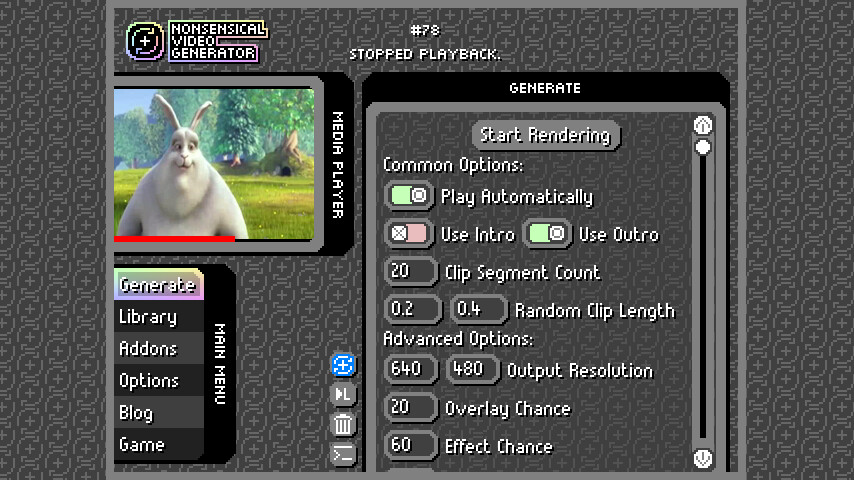 Nonsensical Video Generator Screenshot 0