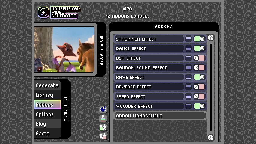 Nonsensical Video Generator Screenshot 2