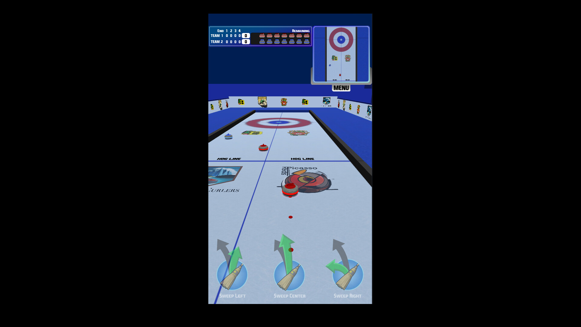 Pro Stone Curling Screenshot 2