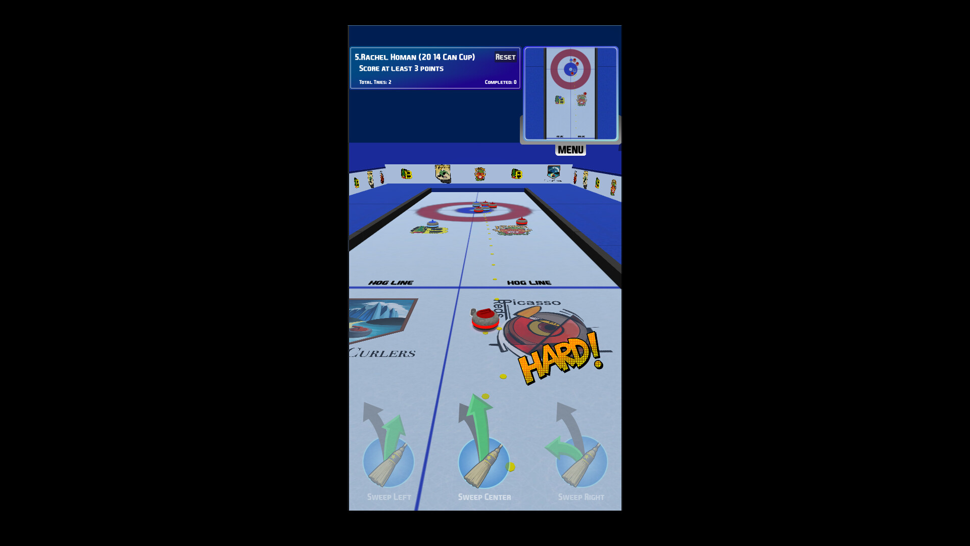 Pro Stone Curling Screenshot 1