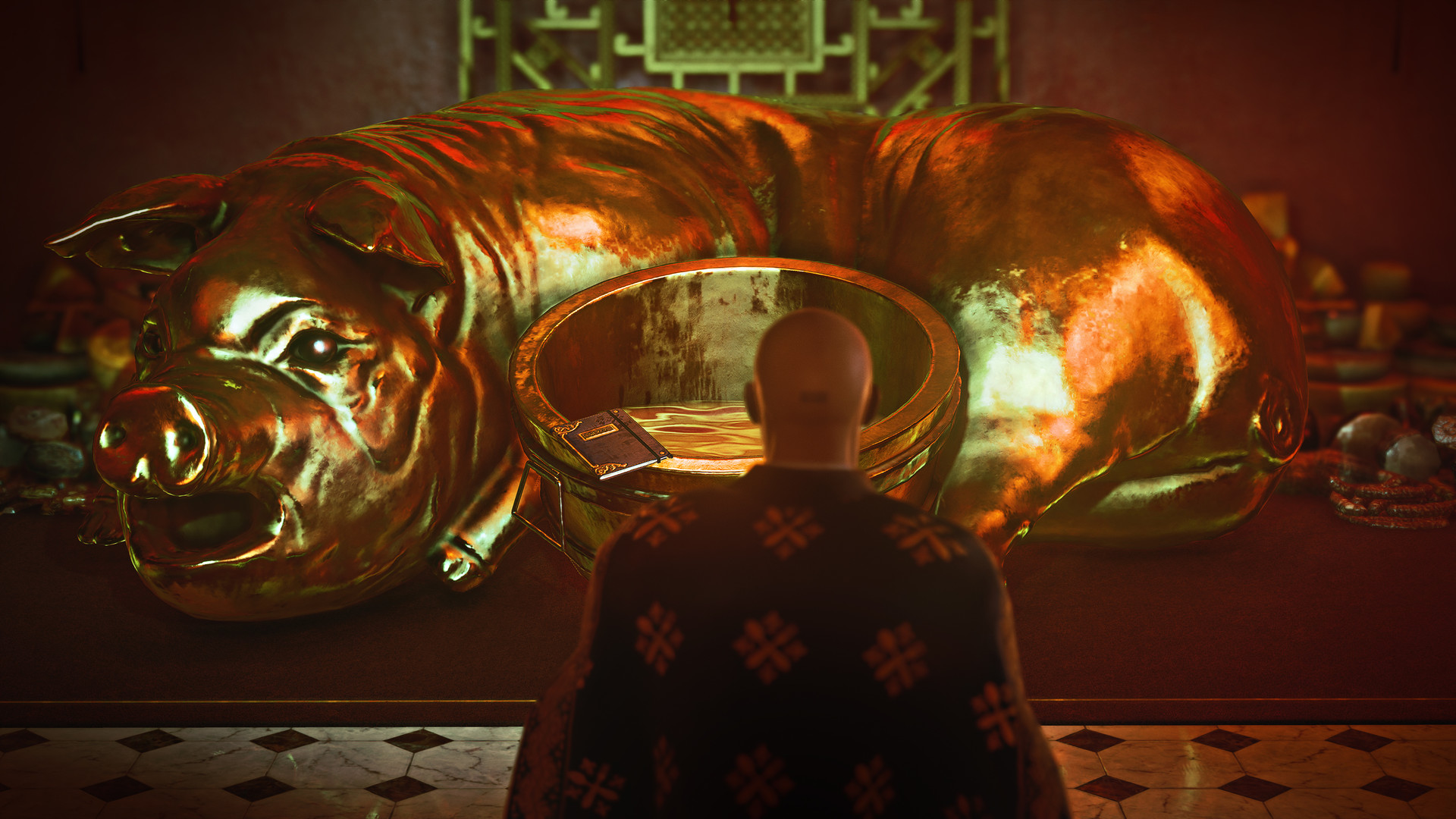HITMAN 3 - Seven Deadly Sins Act 5: Gluttony Screenshot 0