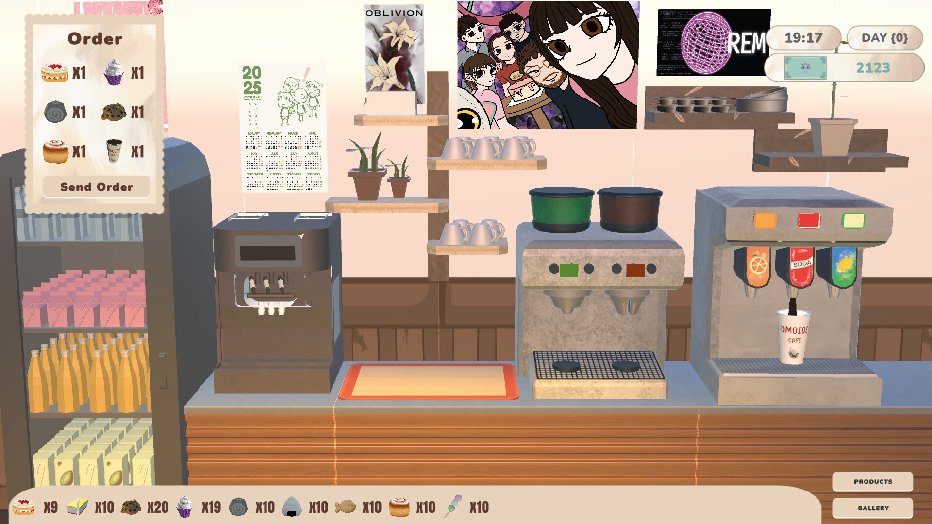 Omoide Cafe Screenshot 1
