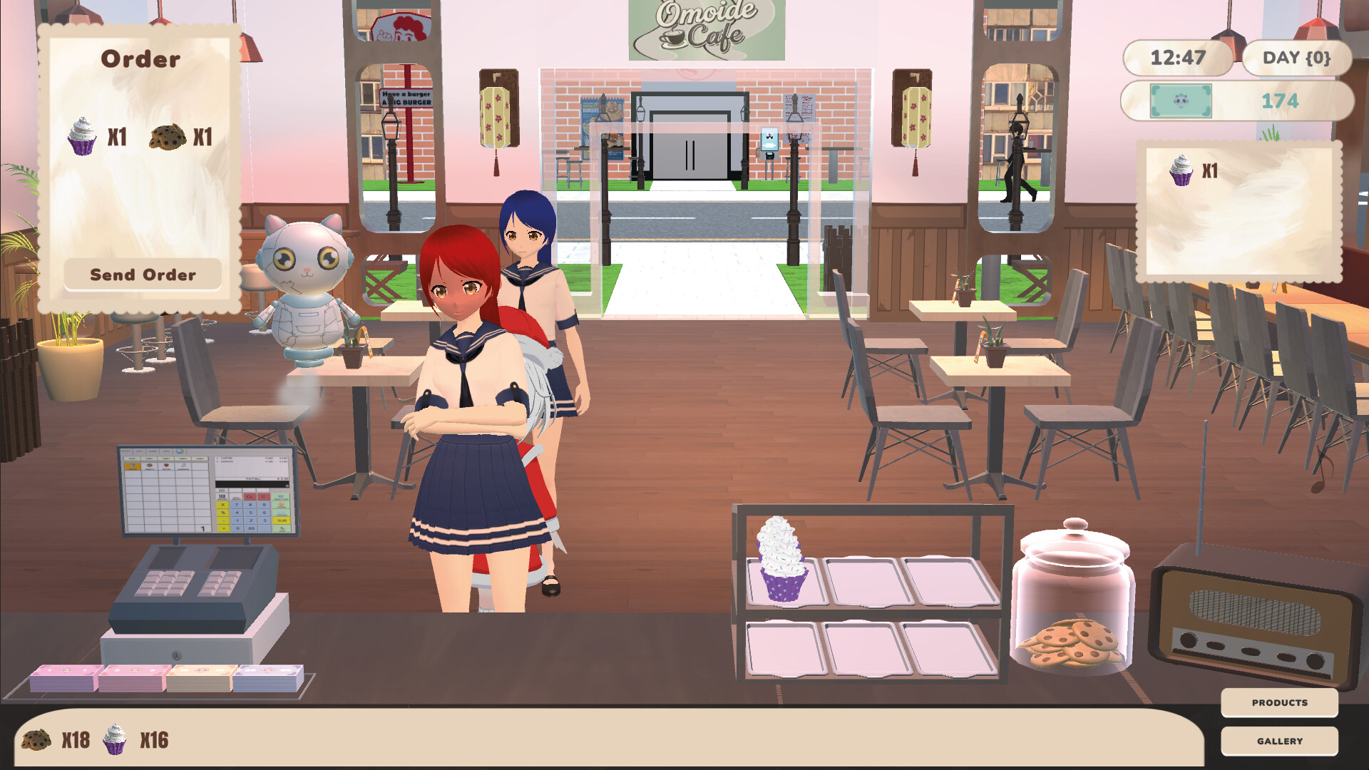 Omoide Cafe Screenshot 0