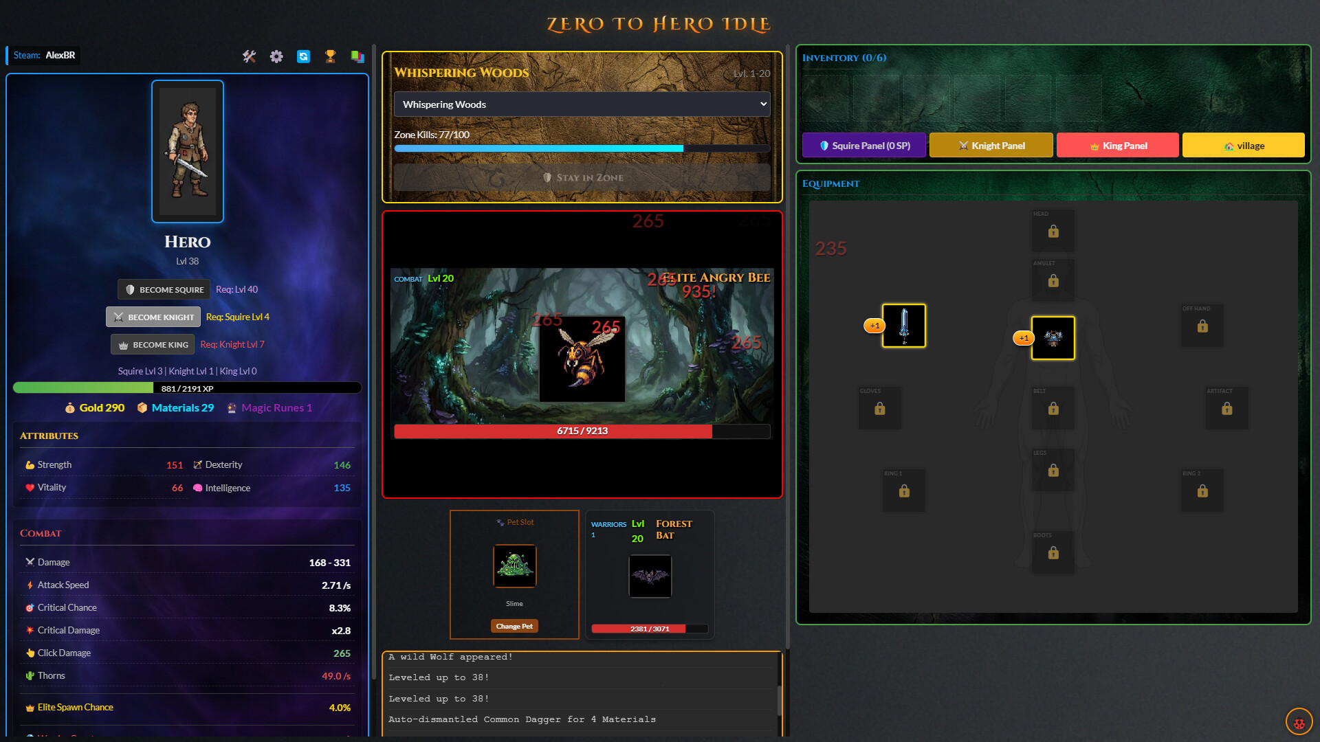 Zero To Hero Idle Screenshot 4