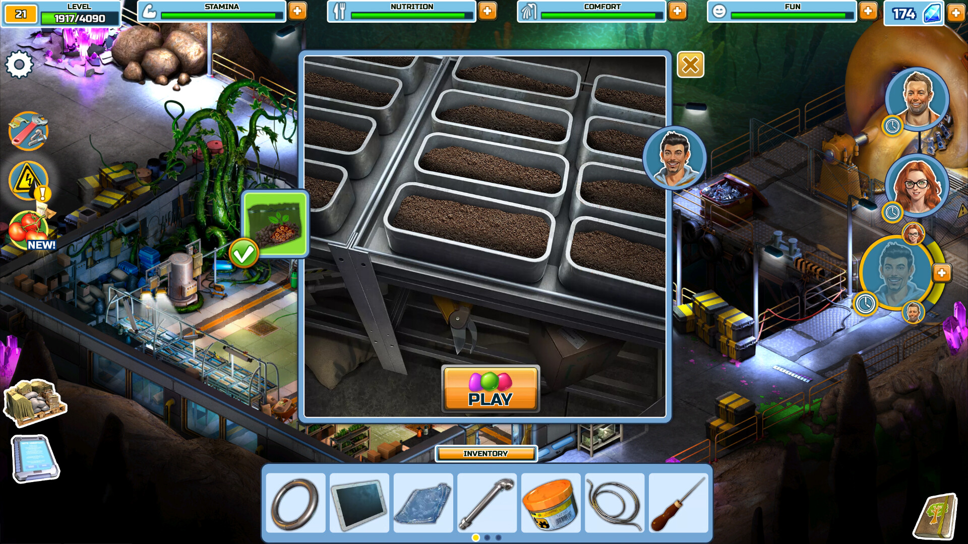 Survivors: Match-3 Island Adventure Screenshot 1