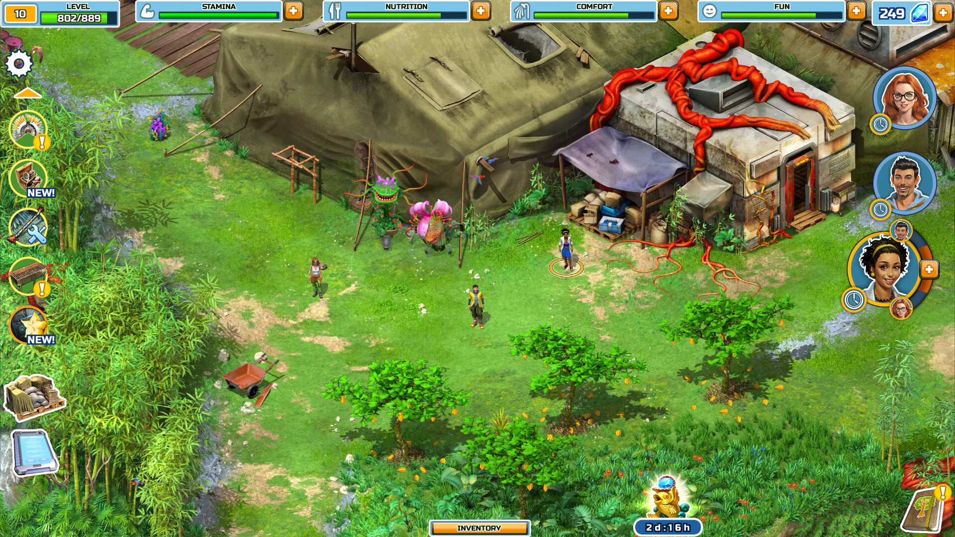 Survivors: Match-3 Island Adventure Screenshot 4