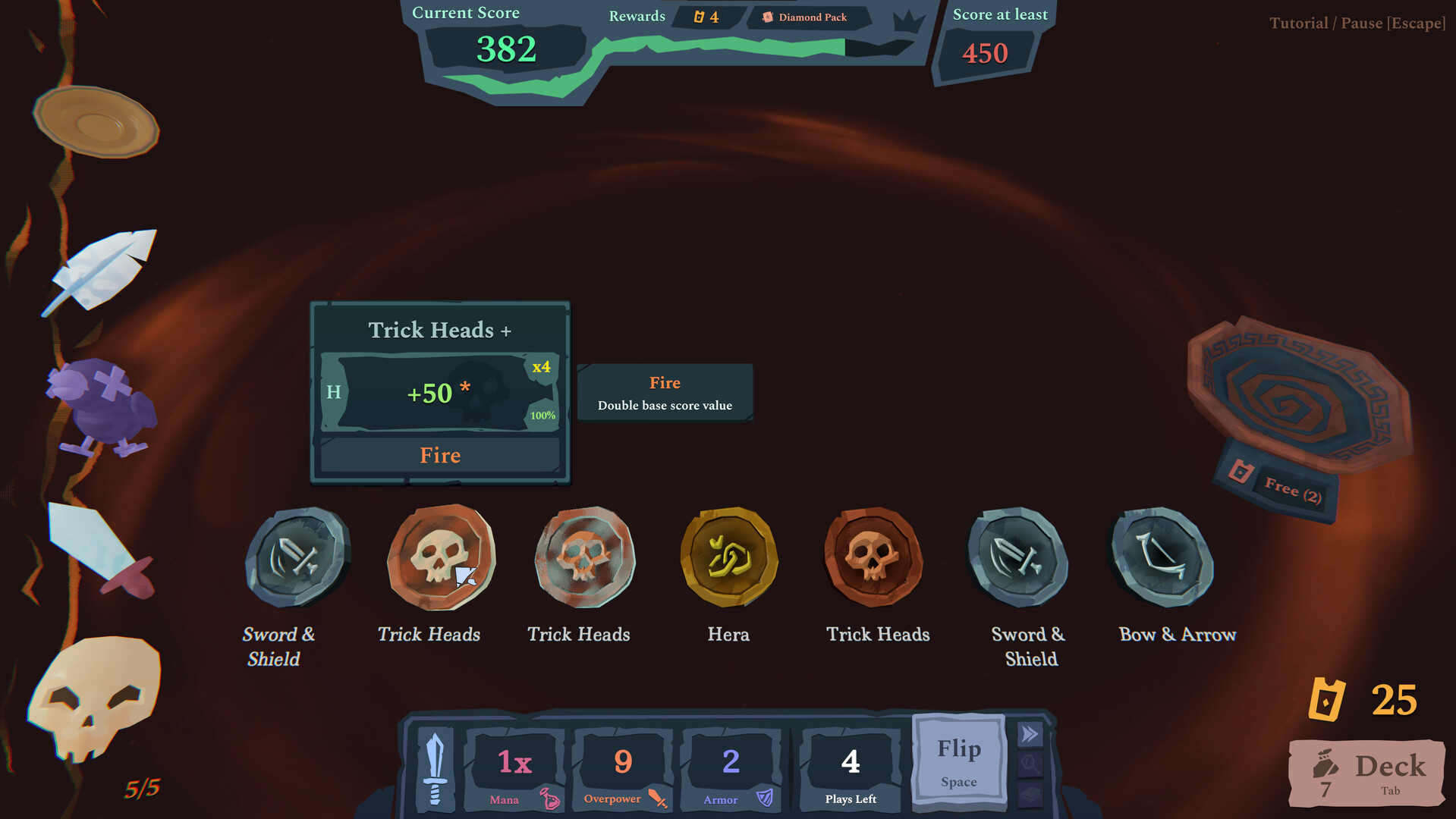 Wunder: The Double-Sided Deckbuilder Demo Screenshot 5