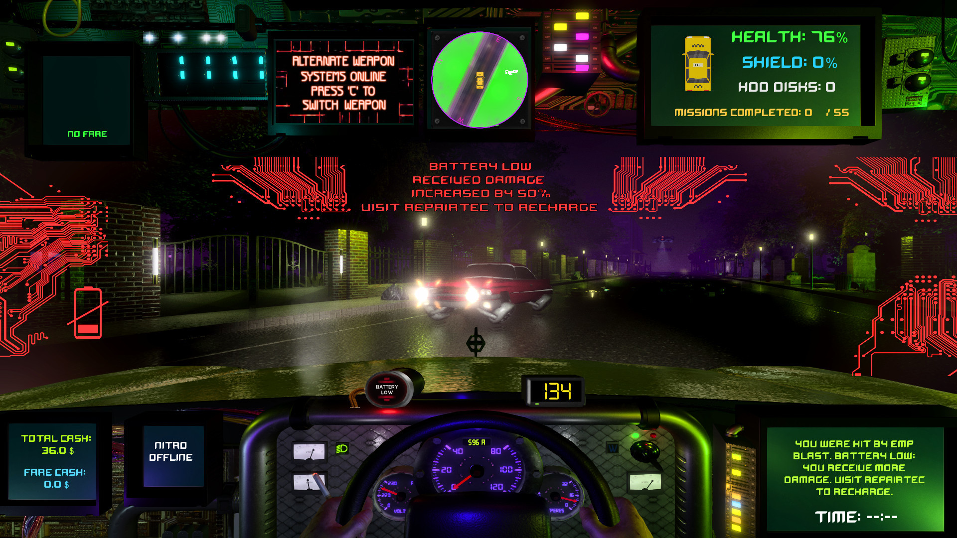 CyberTaxi Screenshot 14