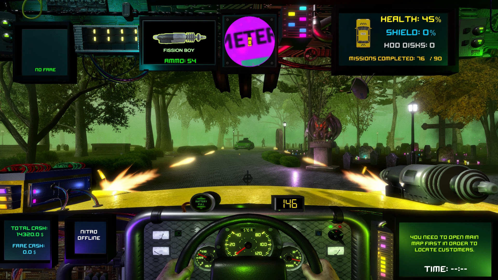 CyberTaxi Screenshot 3