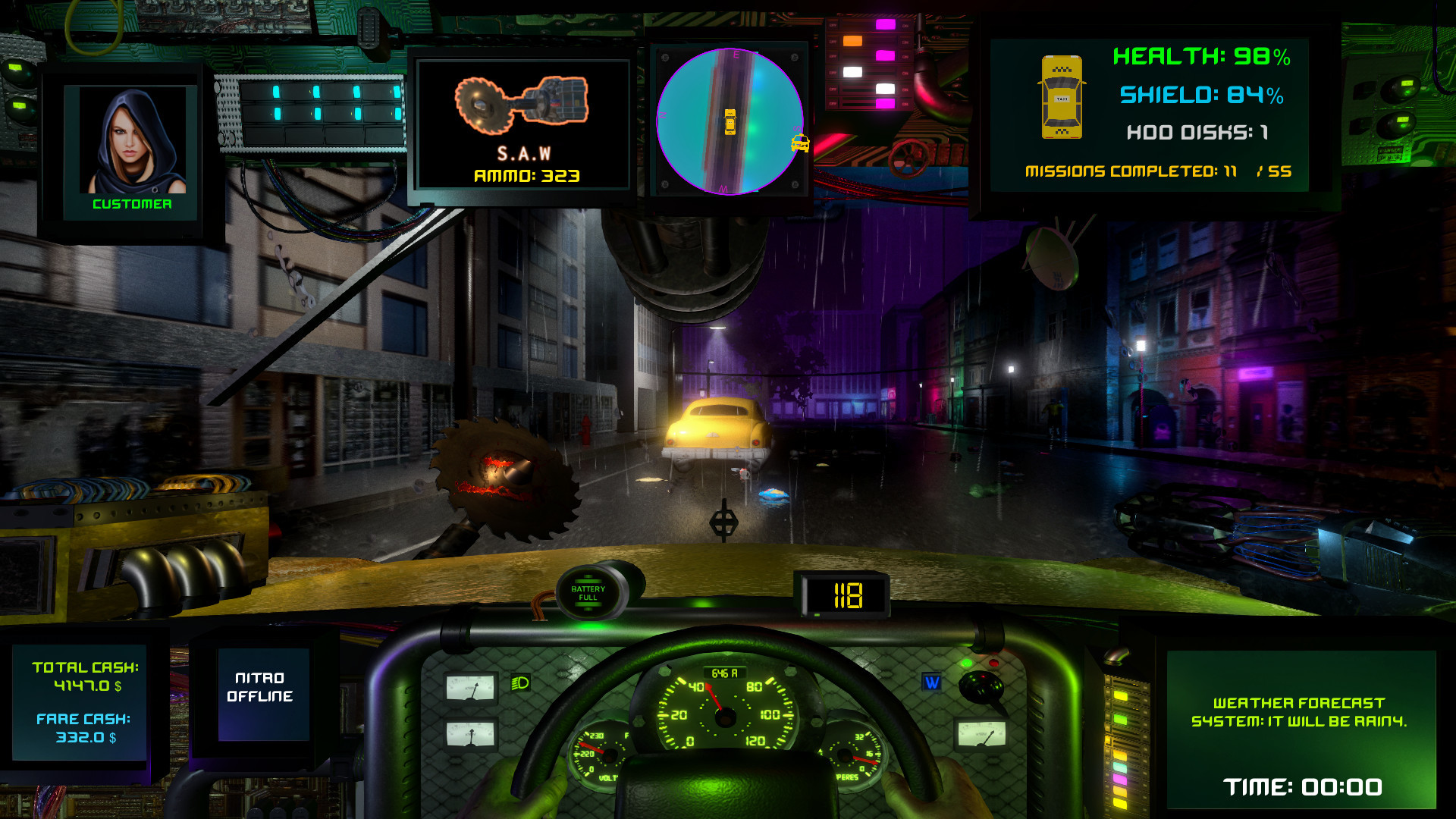 CyberTaxi Screenshot 12