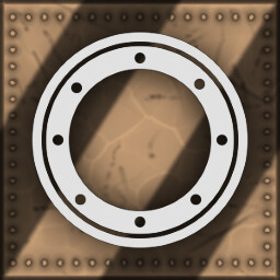 Earth in the porthole icon