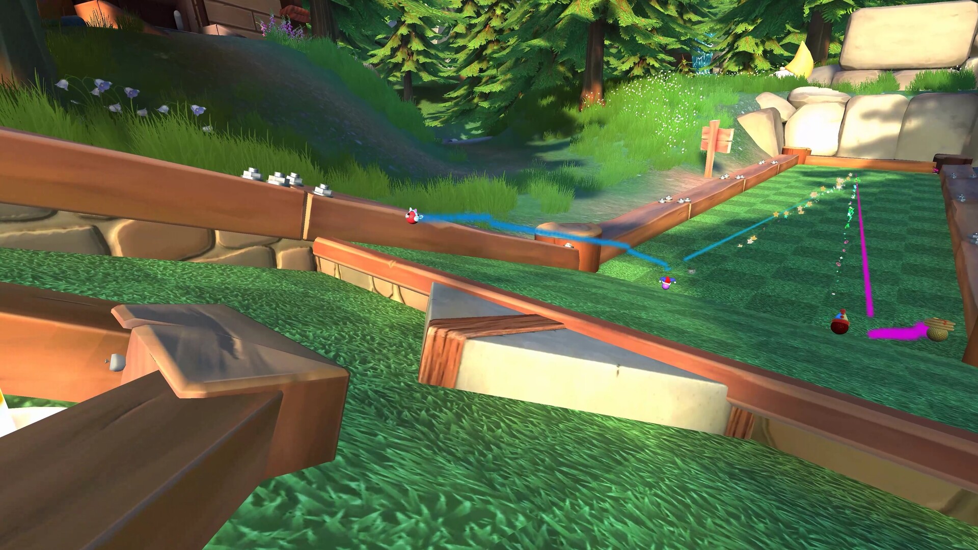 Golf With Your Friends - Peaceful Pines Course Screenshot 2