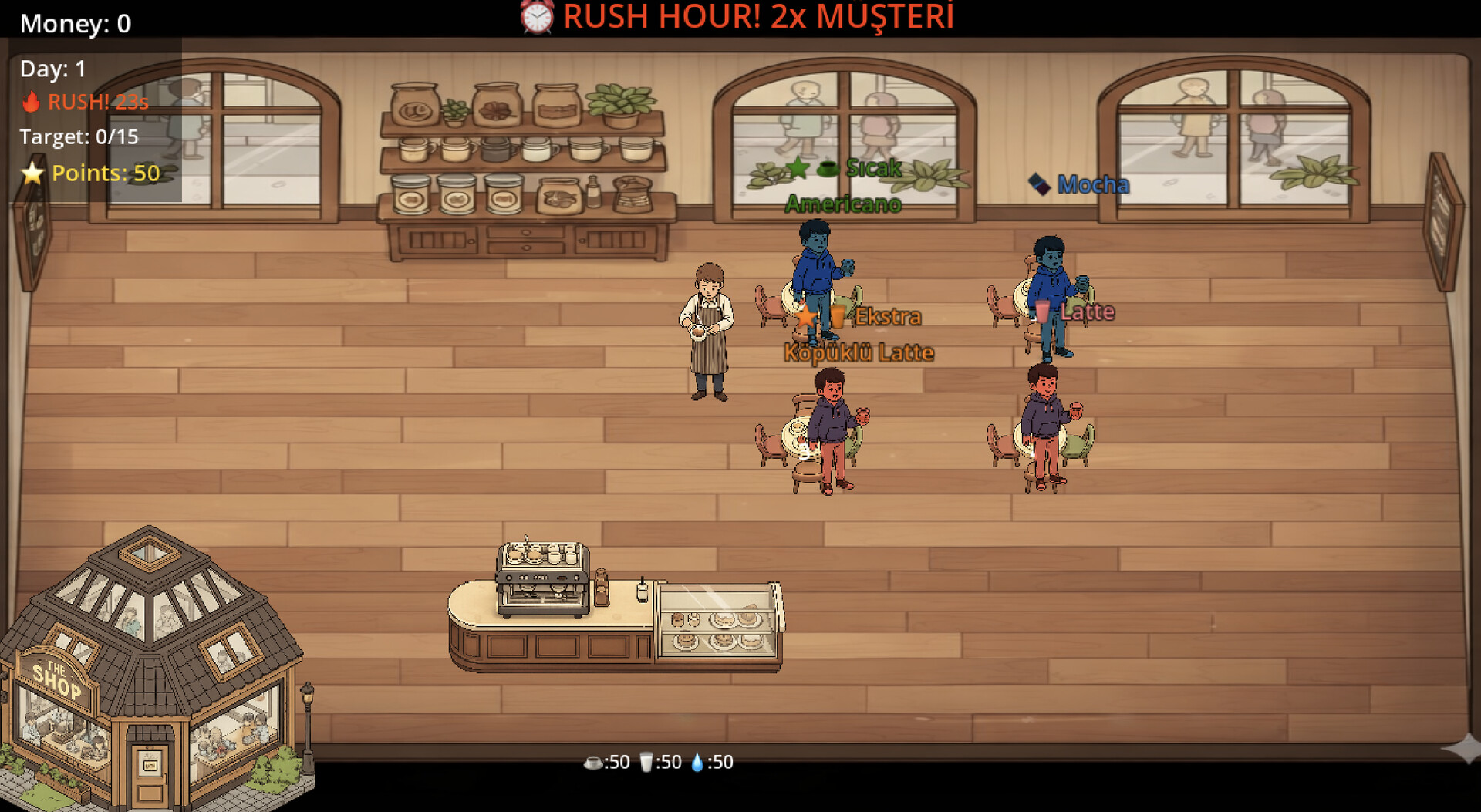 Coffee Shop: Daily Shift Screenshot 2
