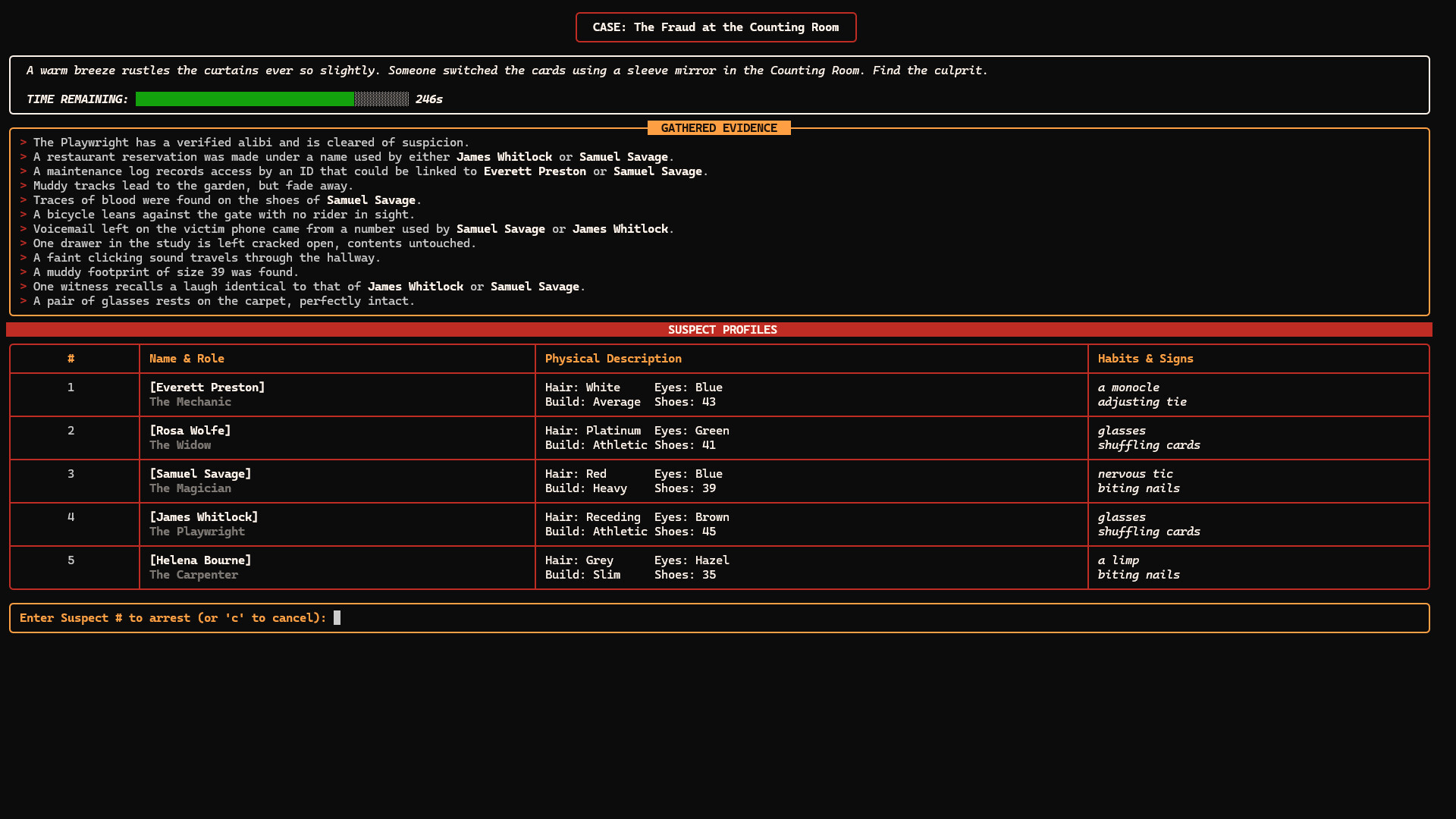 Micro Mystery Investigator: Noir Edition Screenshot 8