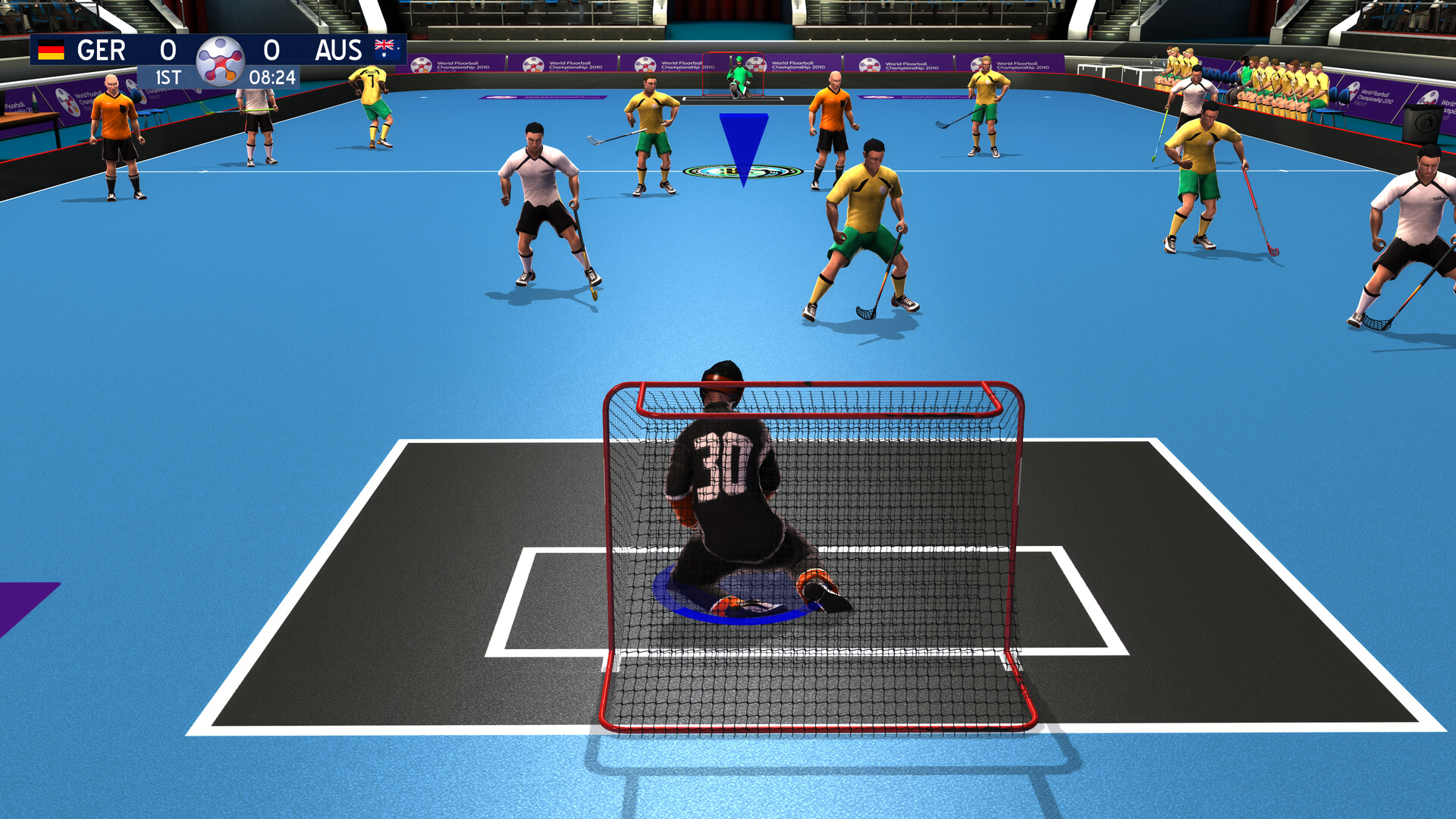 Floorball League 2010 Screenshot 1