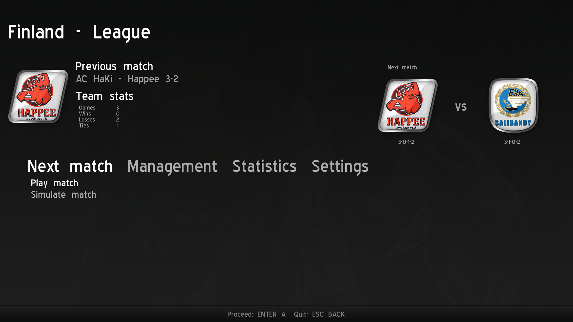 Floorball League 2010 Screenshot 5