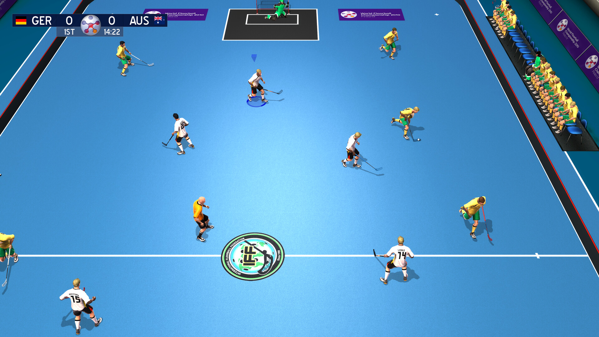 Floorball League 2010 Screenshot 2