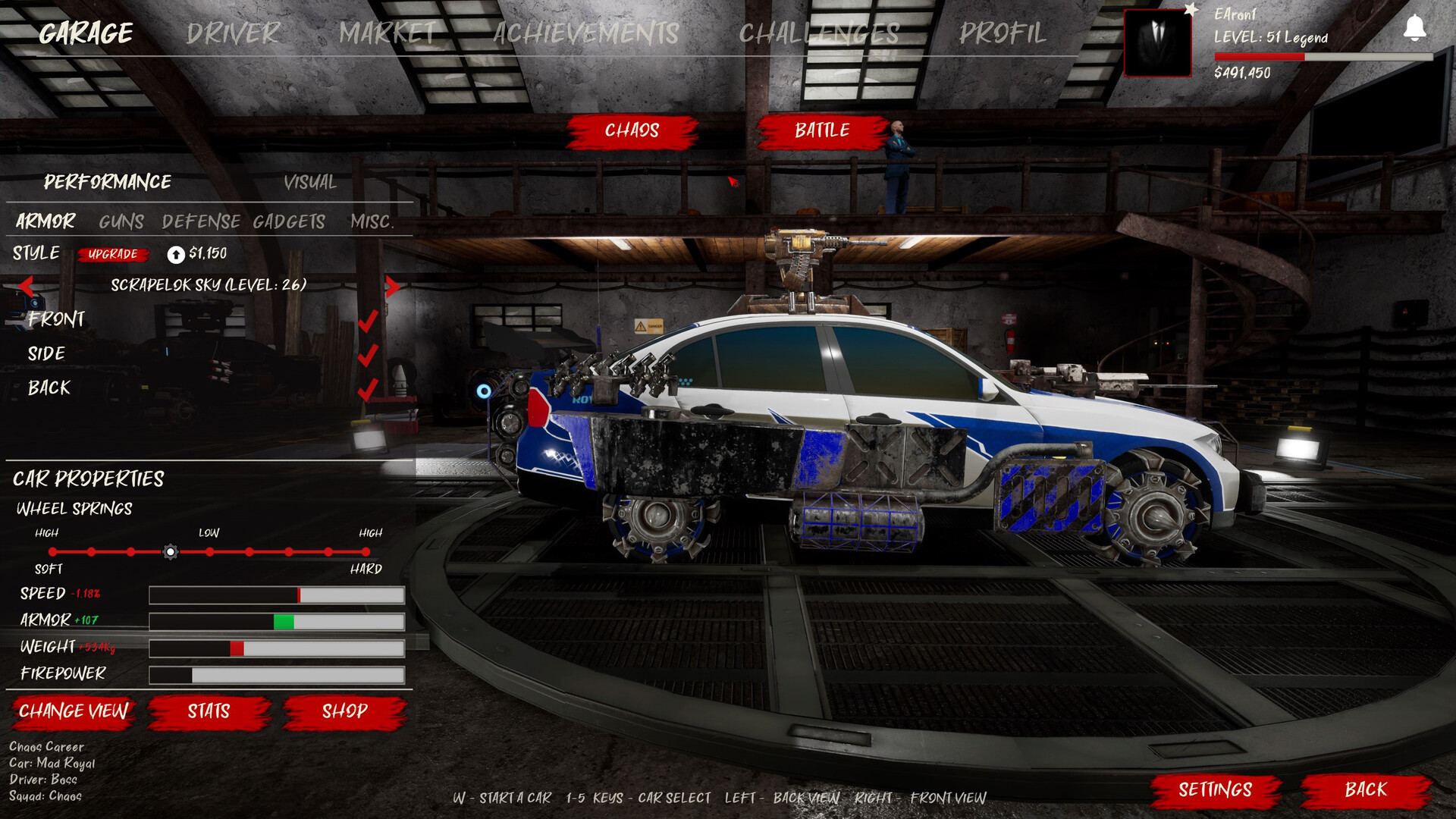 Chaos on Wheels Screenshot 2