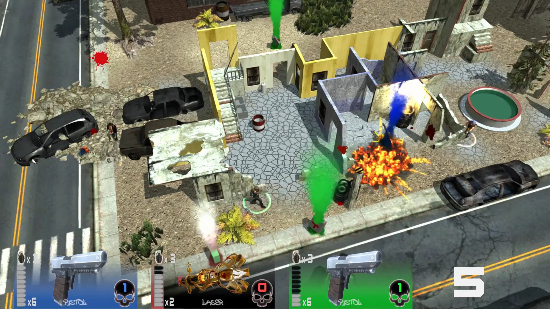 Four Elite Warriors Screenshot 0