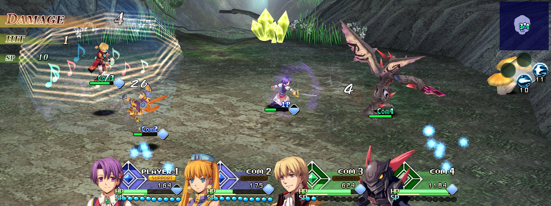 Ys vs. Trails in the Sky: Alternative Saga Screenshot 4