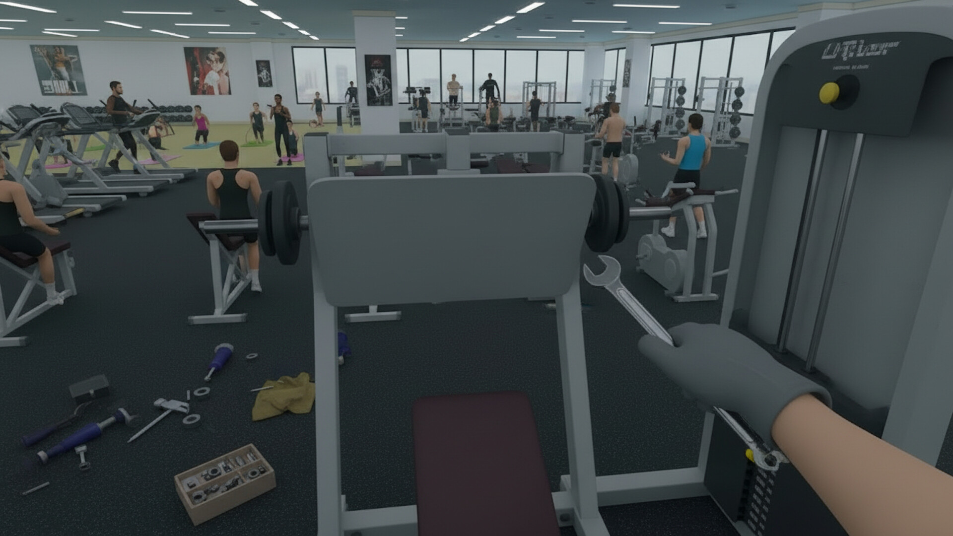 Gym Fitness Empire: Build, Coach, Expand Screenshot 3