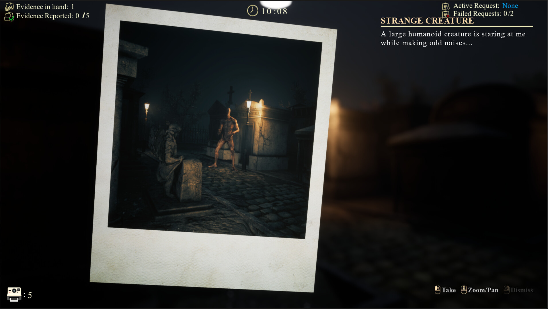 Graveyard Report Screenshot 2