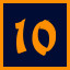 Level 10 icon