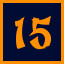 Level 15 icon